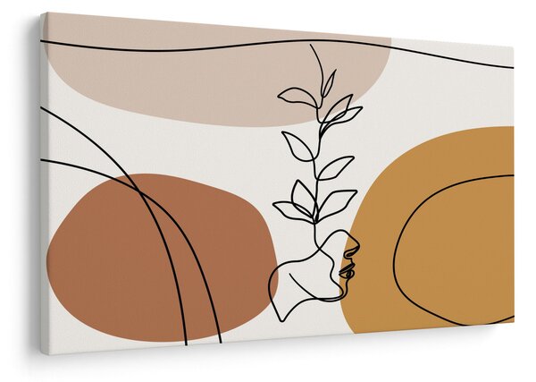 Kép - Boho formák (90x60 cm)