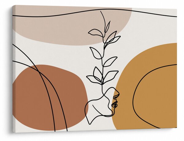 Kép - Boho formák (70x50 cm)