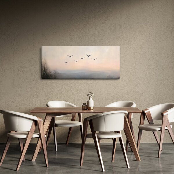 Kép - Madárcsapat (120x50 cm)