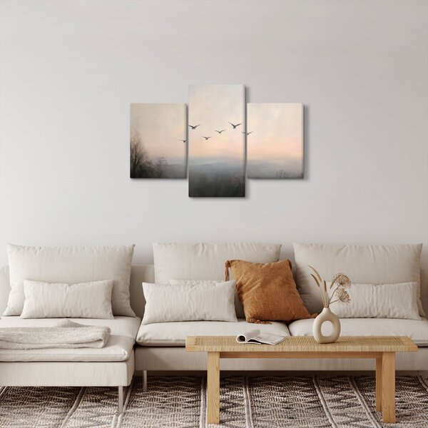 Kép - Madárcsapat (90x60 cm)