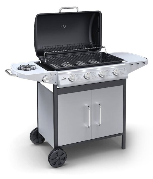 Master Chef Flame Tamer gurulós kerti gáz grillsütő - Cattara