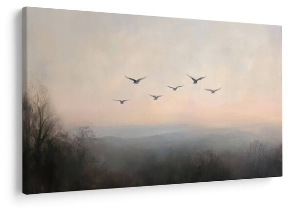 Kép - Madárcsapat (90x60 cm)