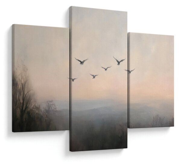 Kép - Madárcsapat (90x60 cm)