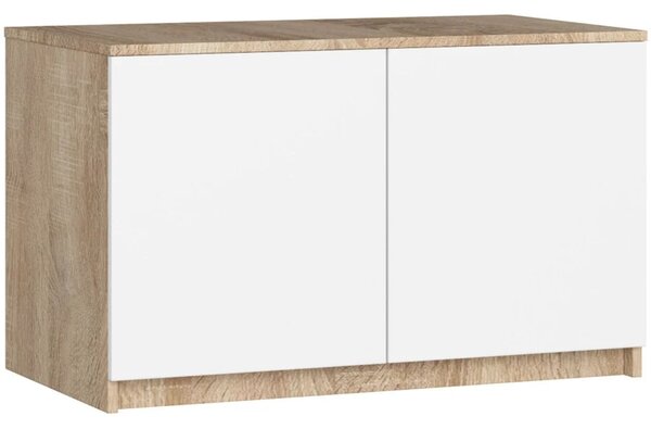 Szekrénybővítő LOTA 90 cm - sonoma tölgy / fehér