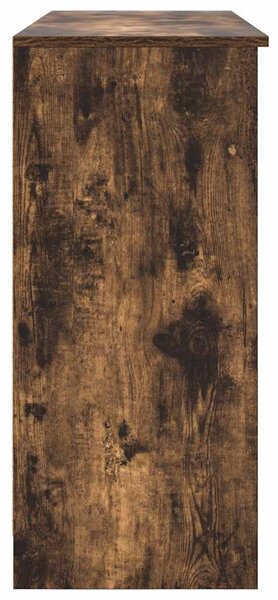 Füstölt tölgy szerelt fa tálalószekrény fiókos 101x35x76 cm