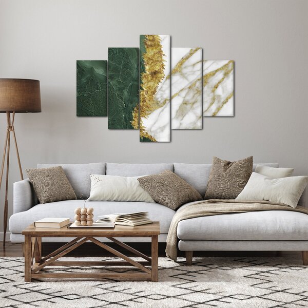 Kép - Zöld márvány N⁰1 (150x105 cm)