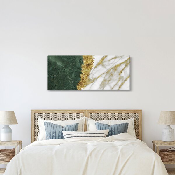 Kép - Zöld márvány N⁰1 (120x50 cm)