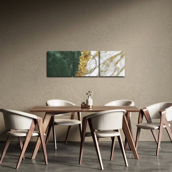 Kép - Zöld márvány N⁰1 (órával) (90x30 cm)