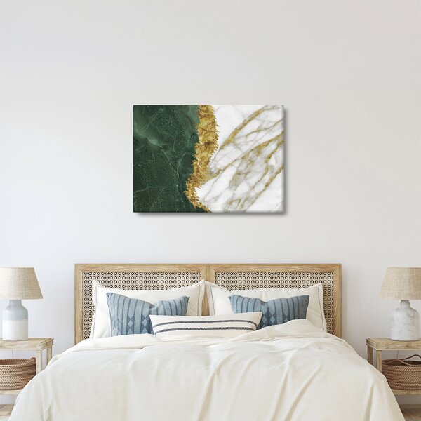 Kép - Zöld márvány N⁰1 (70x50 cm)