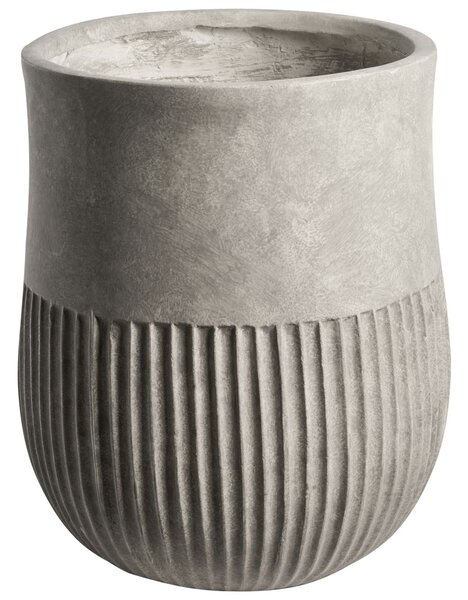 Virágcserép PYLAROS 36 cm Szürke