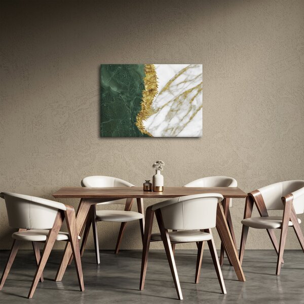 Kép - Zöld márvány N⁰1 (70x50 cm)