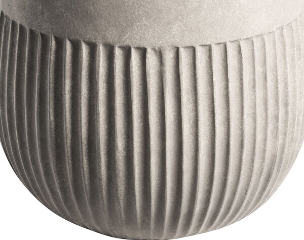Virágcserép PYLAROS 36 cm Szürke