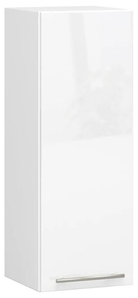 Felső konyhaszekrény 30 cm VERMINA - fehér / fényes fehér