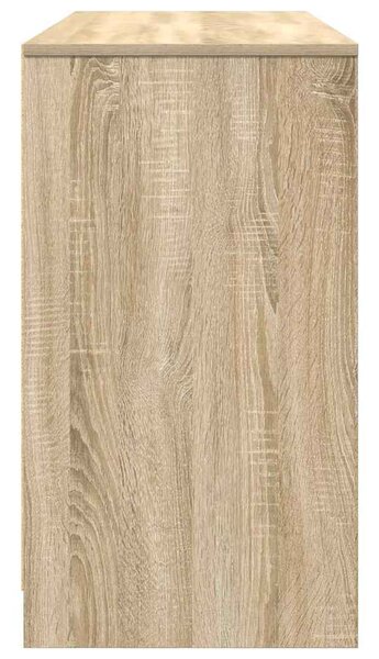 Sonomatölgy színű forgácslap íróasztal 120x42x76 cm