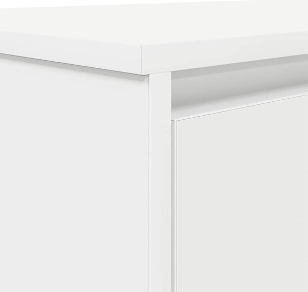 Fehér forgácslap íróasztal 120x42x76 cm