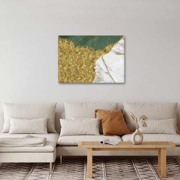 Kép - Zöld márvány N⁰2 (70x50 cm)
