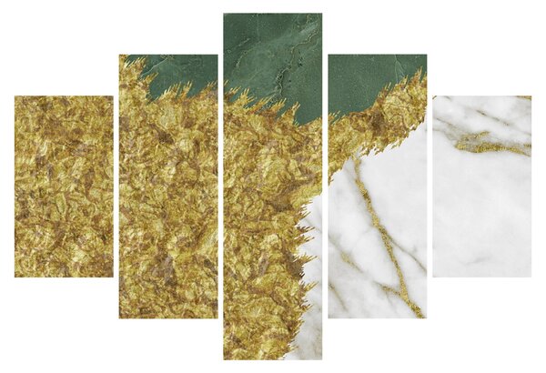 Kép - Zöld márvány N⁰2 (150x105 cm)