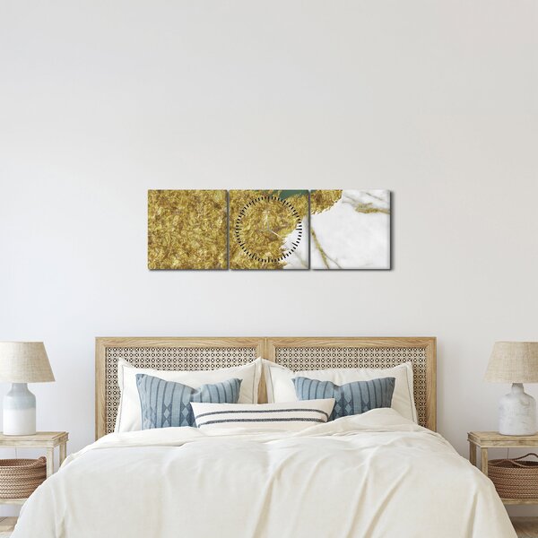 Kép - Zöld márvány N⁰2 (órával) (90x30 cm)