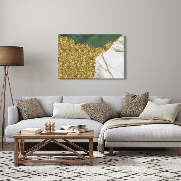 Kép - Zöld márvány N⁰2 (90x60 cm)