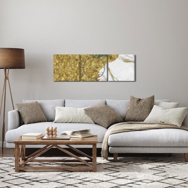 Kép - Zöld márvány N⁰2 (órával) (90x30 cm)
