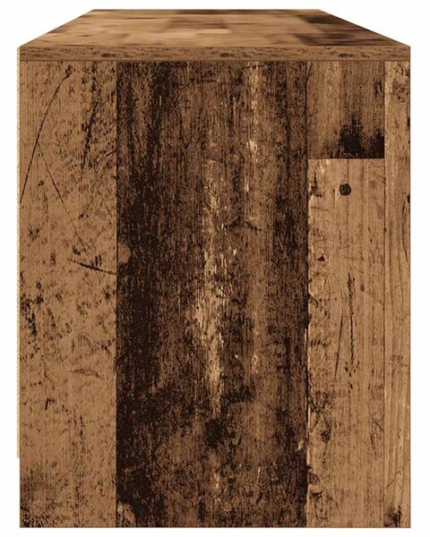 Antik fa színű szerelt fa TV-szekrény 188,5x41x50 cm