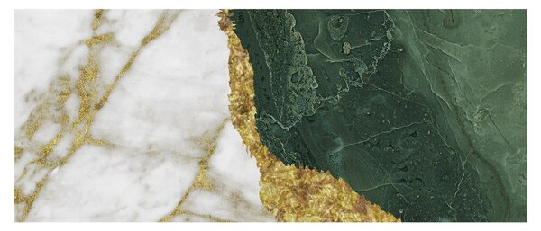 Kép - Zöld márvány N⁰3 (120x50 cm)