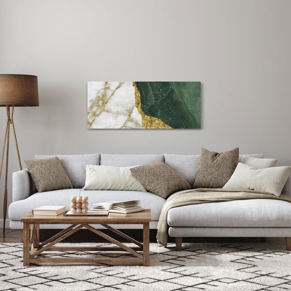 Kép - Zöld márvány N⁰3 (120x50 cm)