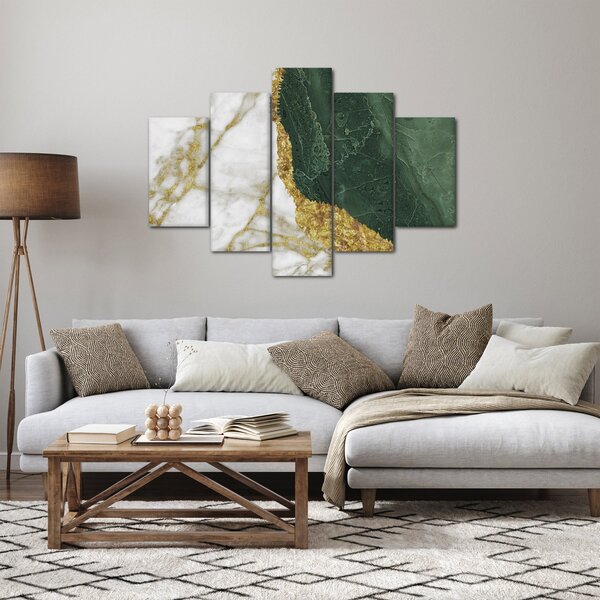 Kép - Zöld márvány N⁰3 (150x105 cm)