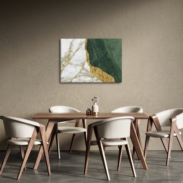 Kép - Zöld márvány N⁰3 (70x50 cm)