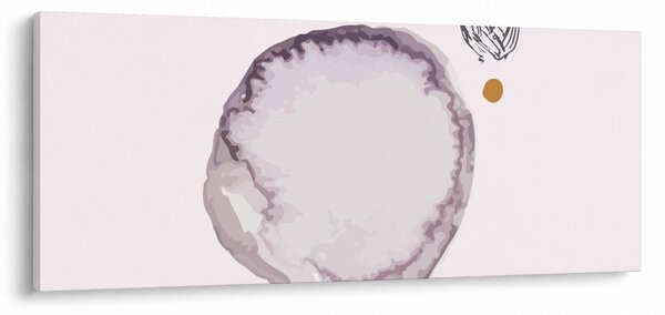 Kép - Lila minimalizmus N⁰4 (120x50 cm)