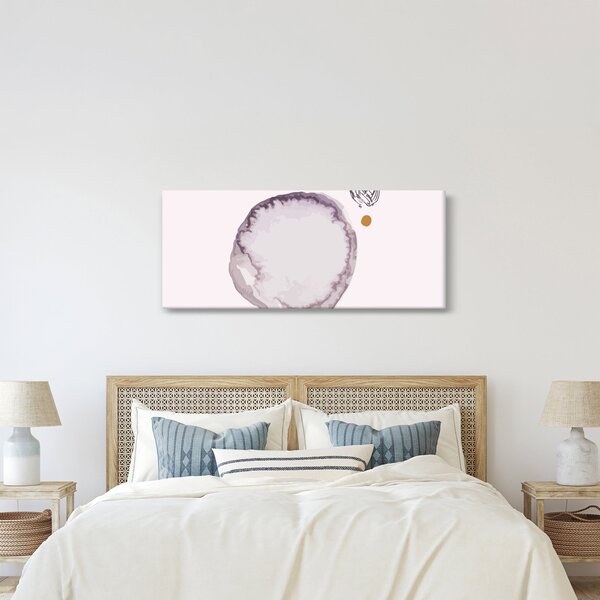 Kép - Lila minimalizmus N⁰4 (120x50 cm)