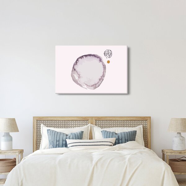 Kép - Lila minimalizmus N⁰4 (90x60 cm)