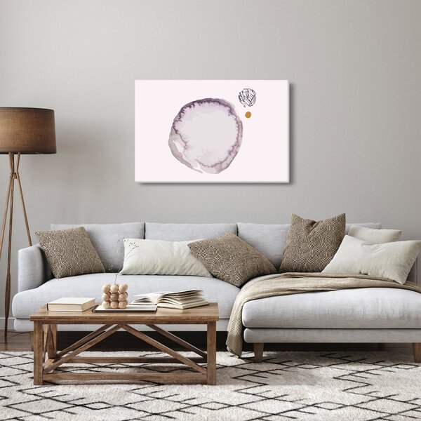 Kép - Lila minimalizmus N⁰4 (90x60 cm)