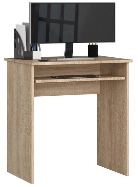 Kisméretű PC-asztal WREN - sonoma tölgyfa