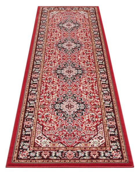 Skazar Isfahan piros futószőnyeg, 80 x 250 cm - Nouristan