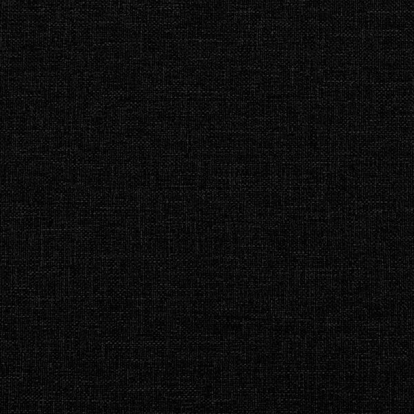 Fekete szövetfotel 74 x 84 x 100 cm