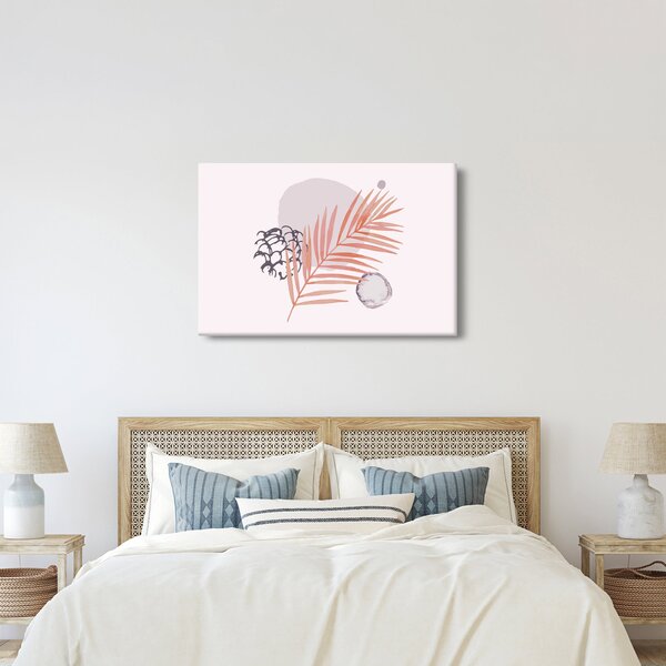 Kép - Lila minimalizmus N⁰3 (90x60 cm)