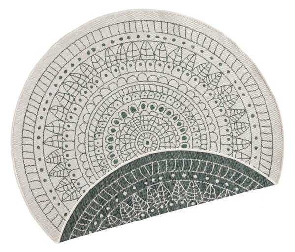 Porto zöld kültéri szőnyeg, ø 140 cm - NORTHRUGS