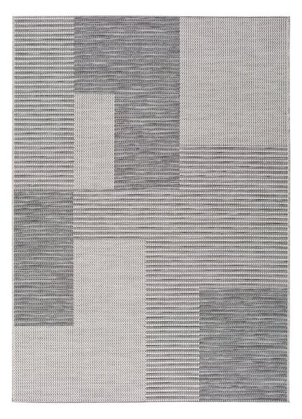 Cork Squares szürke kültéri szőnyeg, 155 x 230 cm - Universal