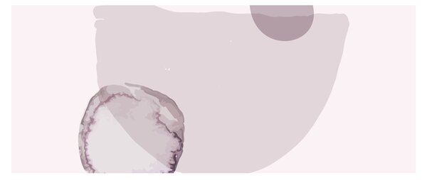 Kép - Lila minimalizmus N⁰2 (120x50 cm)