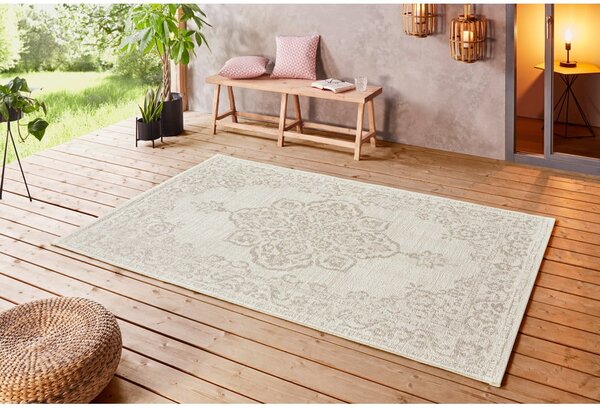 Tilos bézs kültéri szőnyeg, 120 x 170 cm - NORTHRUGS