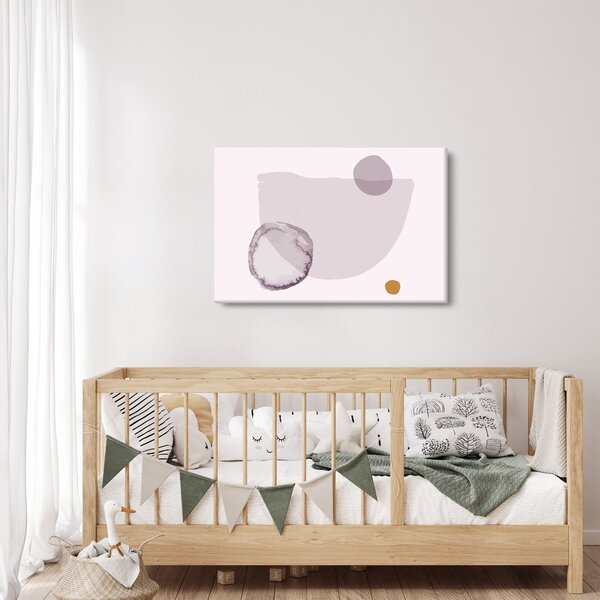 Kép - Lila minimalizmus N⁰2 (90x60 cm)