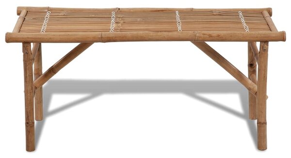 Összecsukható bambusz kerti pad 118 cm