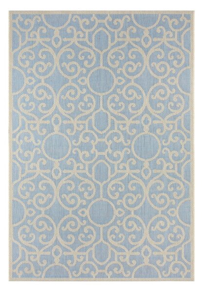 Nebo kék-bézs kültéri szőnyeg, 140 x 200 cm - NORTHRUGS