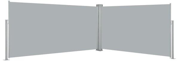 Összecsukható oldalsó napellenző 160x600 cm szürke