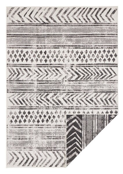 Biri fekete-krémszínű kültéri szőnyeg, 200 x 290 cm - NORTHRUGS