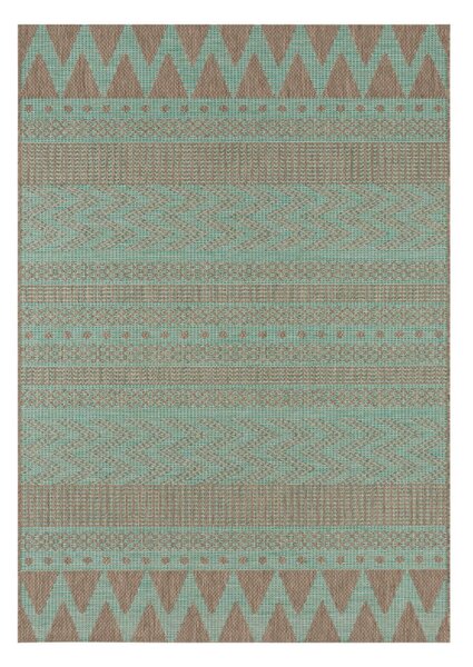 Sidon zöld-bézs kültéri szőnyeg, 140 x 200 cm - NORTHRUGS
