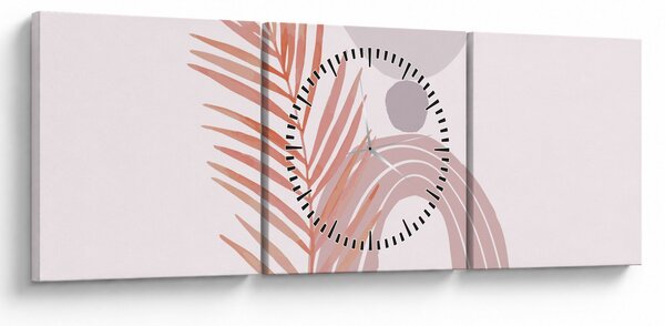 Kép - Lila minimalizmus N⁰1 (órával) (90x30 cm)