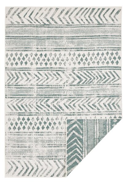 Biri zöld-krémszínű kültéri szőnyeg, 120 x 170 cm - NORTHRUGS