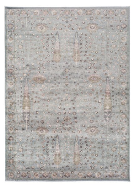 Lara Ornament szürke viszkóz szőnyeg, 160 x 230 cm - Universal